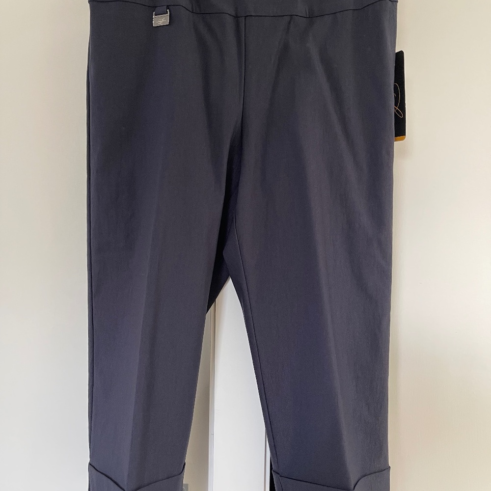 Navy Lisette Crop Pants